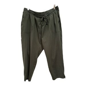 Pants Ankle By Zac‎ And Rachel Size: 2x color olive green